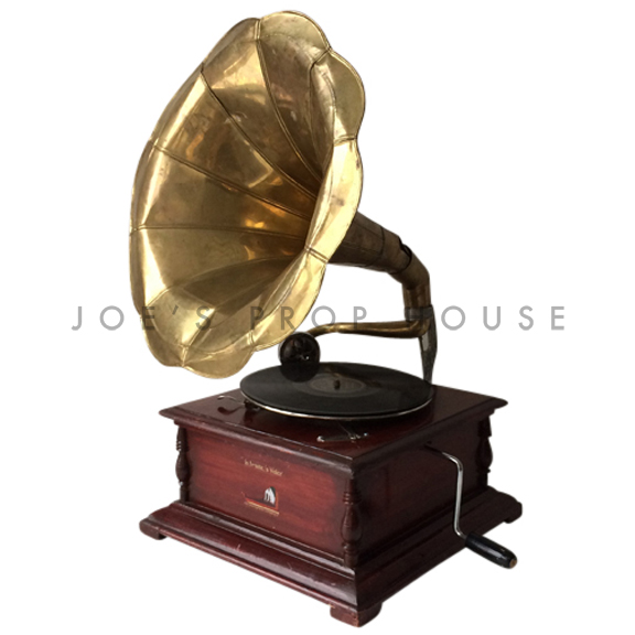 Vintage RCA Gramophone Gold Cone