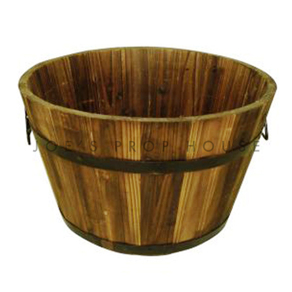Edmond Round Wood Bucket Medium