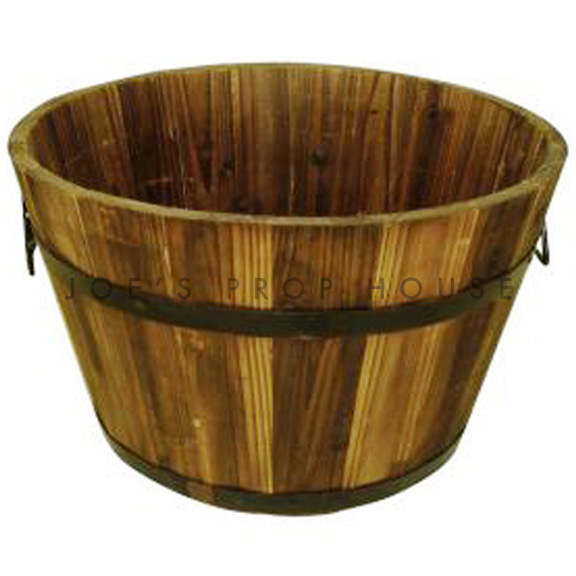 Edmond Round Wood Bucket Large