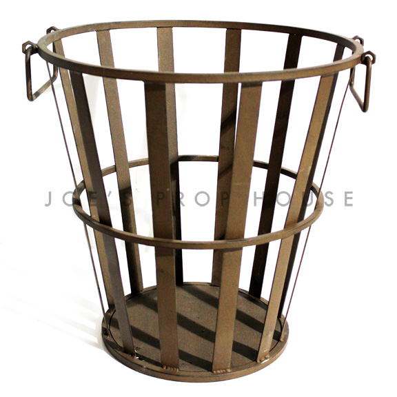Irondale Metal Basket w/handles Large Tall
