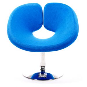Chaise Lounge Mod Blue