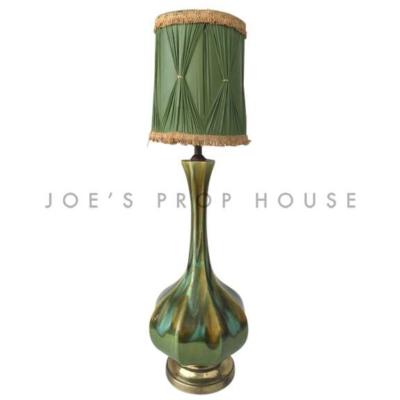 Verde Pottery Glaze Table Lamp