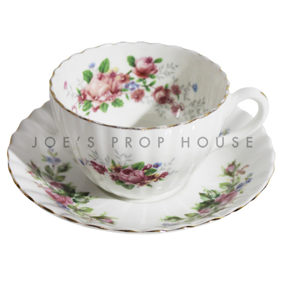 Tracey Floral Teacup and Saucer