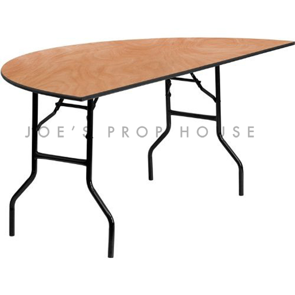 Demi Lune Folding Dining Table L60in x D30in x H30in