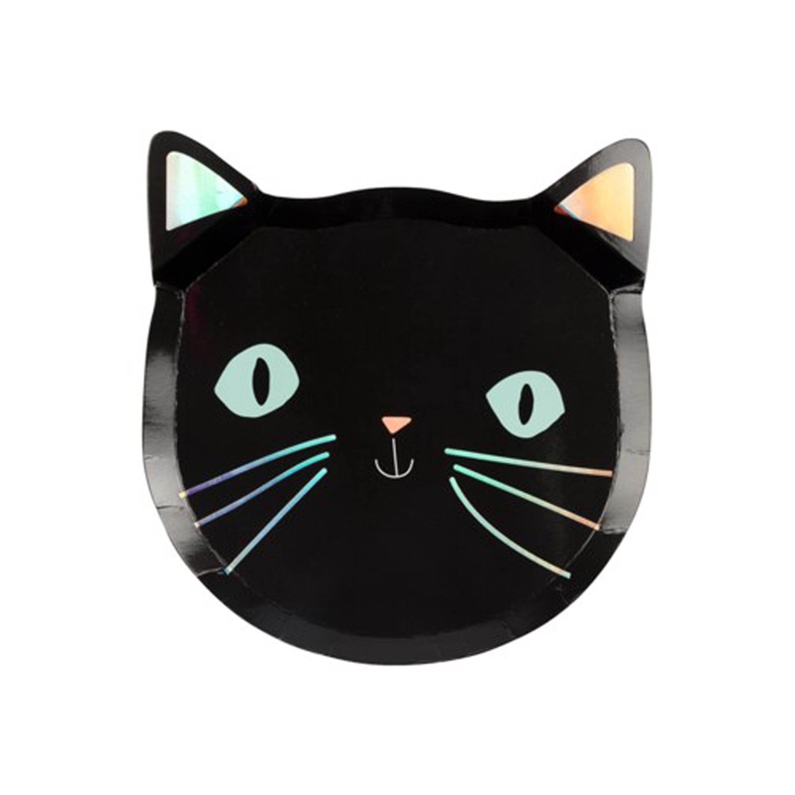 BUY ME / NEW ITEM $9.99 each Black Cat Paper Plates - 8 Pack