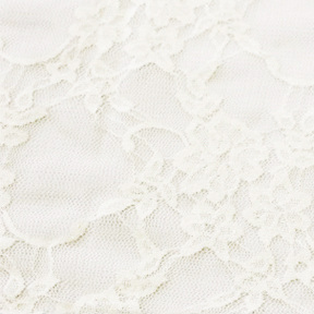 Ivory LACE OVERLAY Tablecloth Round 120in