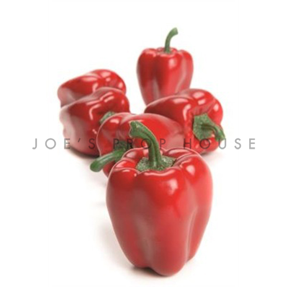 Artificial Red Bell Peppers