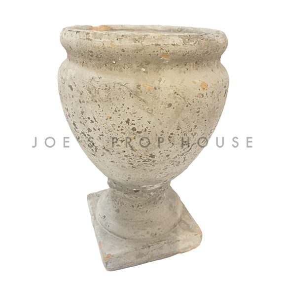 Artemis Distressed Pedestal Terracotta Pot