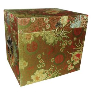 SOLDE Boîte en soie, style japonais
