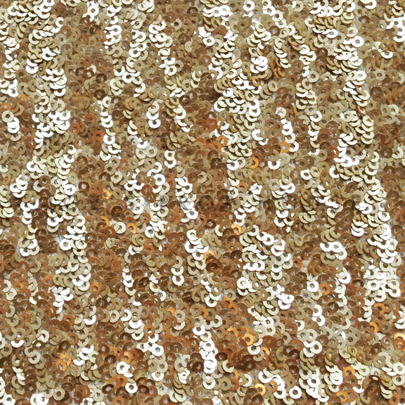 Gold Caviar SEQUINS Tablecloth Round 120in