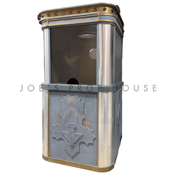 Vintage Art Deco Marquee Ticket Booth