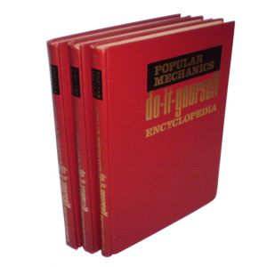 Do-It-Yourself Encyclopedia Hard Cover Books