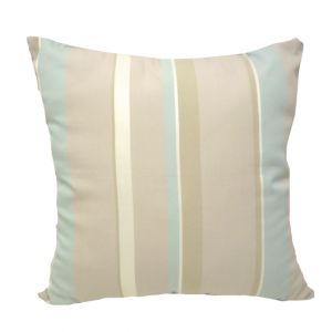 Striped Pillow Blue/ Beige