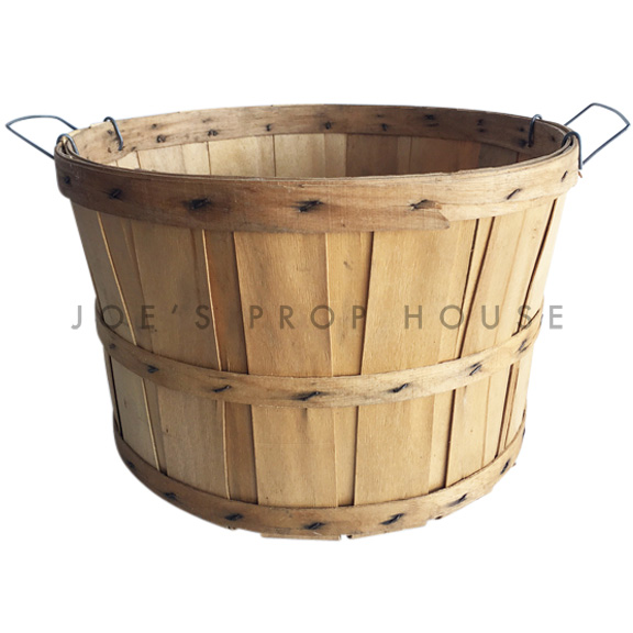 Chipwood Bushel Basket w/Handles LARGE